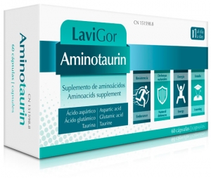 Estuche Aminotaurin que estimula el sistema inmune.