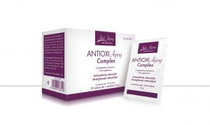 Estuche Antioxi Aging, suplemento antioxidante de amplio espectro.