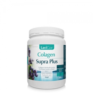 Colagen Supra plus Laboratorios lavigor colageno hidrolizado marino con ácido hialurónico vitamina C maqui