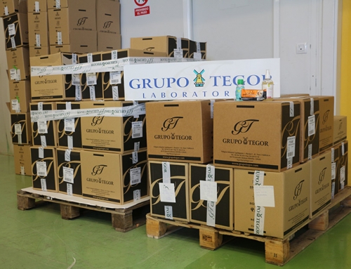 Grupo Tegor dona productos sanitarios, de higiene personal y alimenticios para la crisis humanitaria de Ucrania