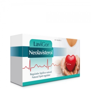 Estuche Neolavisterol para controlar niveles colesterol.